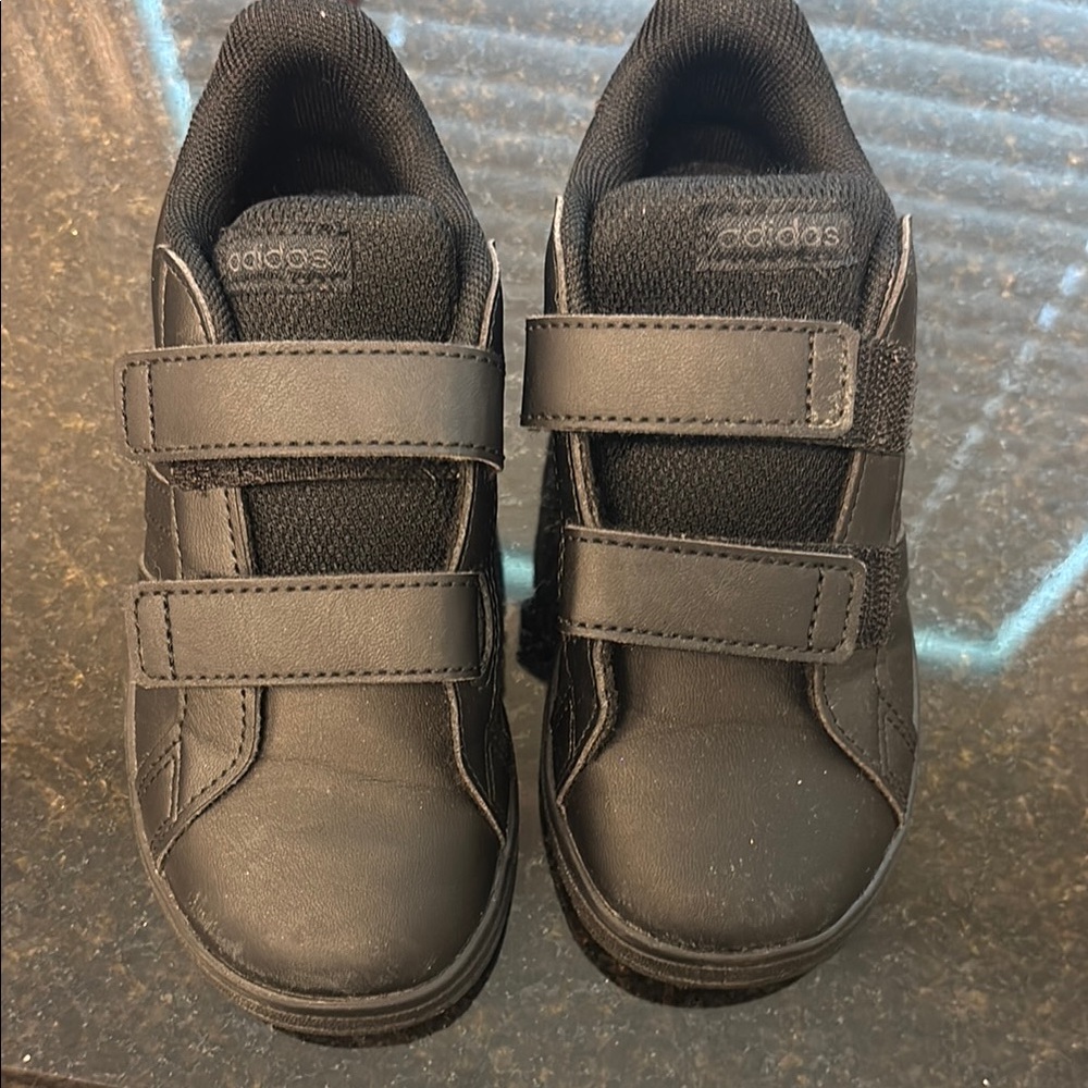Adidas sneakers black Velcro size 12
